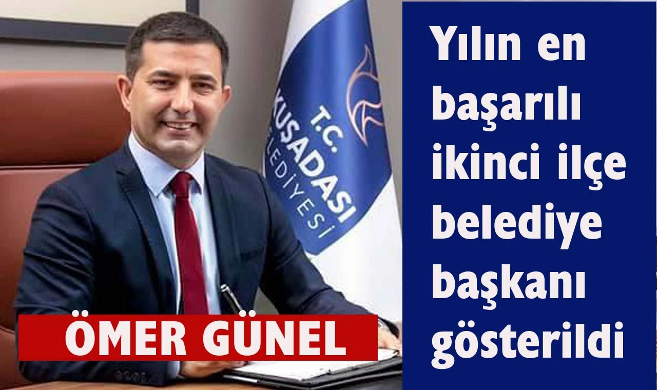 Ömer Günel en başarılı belediye başkanları arasında zirvede