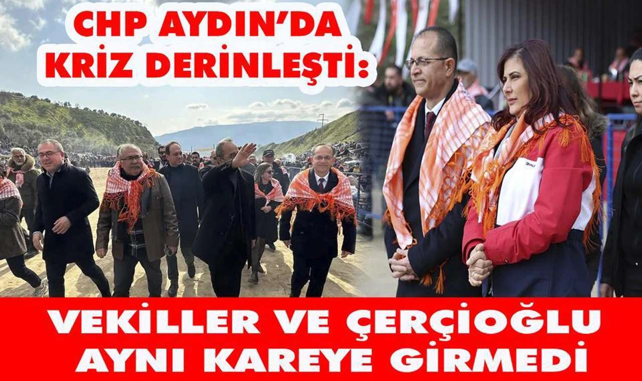 CHP Aydın’da kriz derinleşti…